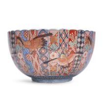 Large Japanese Imari Bowl, 19th century,