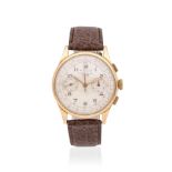 Lylo Chronographe Suisse. A 18K rose gold manual wind chronograph wristwatch Lylo Chronographe S...