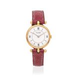 Van Cleef & Arpels. A lady's 18K gold manual wind wristwatch Van Cleef & Arpels. Montre bracelet...