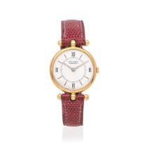 Van Cleef & Arpels. A lady's 18K gold manual wind wristwatch Van Cleef & Arpels. Montre bracelet...