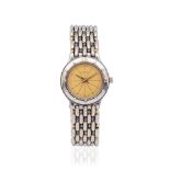 Audemars Piguet. A stainless steel and 18K gold quartz bracelet watch Audemars Piguet. Montre br...