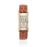 Longines. A stainless steel and gold plated manual wind wristwatch Longines. Montre bracelet en...