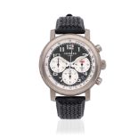 Chopard. A titanium automatic calendar chronograph wristwatch Chopard. Chronographe bracelet en ...