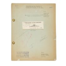 A GLADYS LEHMAN SCREENPLAY OF RIO RITA. LEHMAN, GLADYS, and RICHARD CONNELL. Mimeographed Manus...