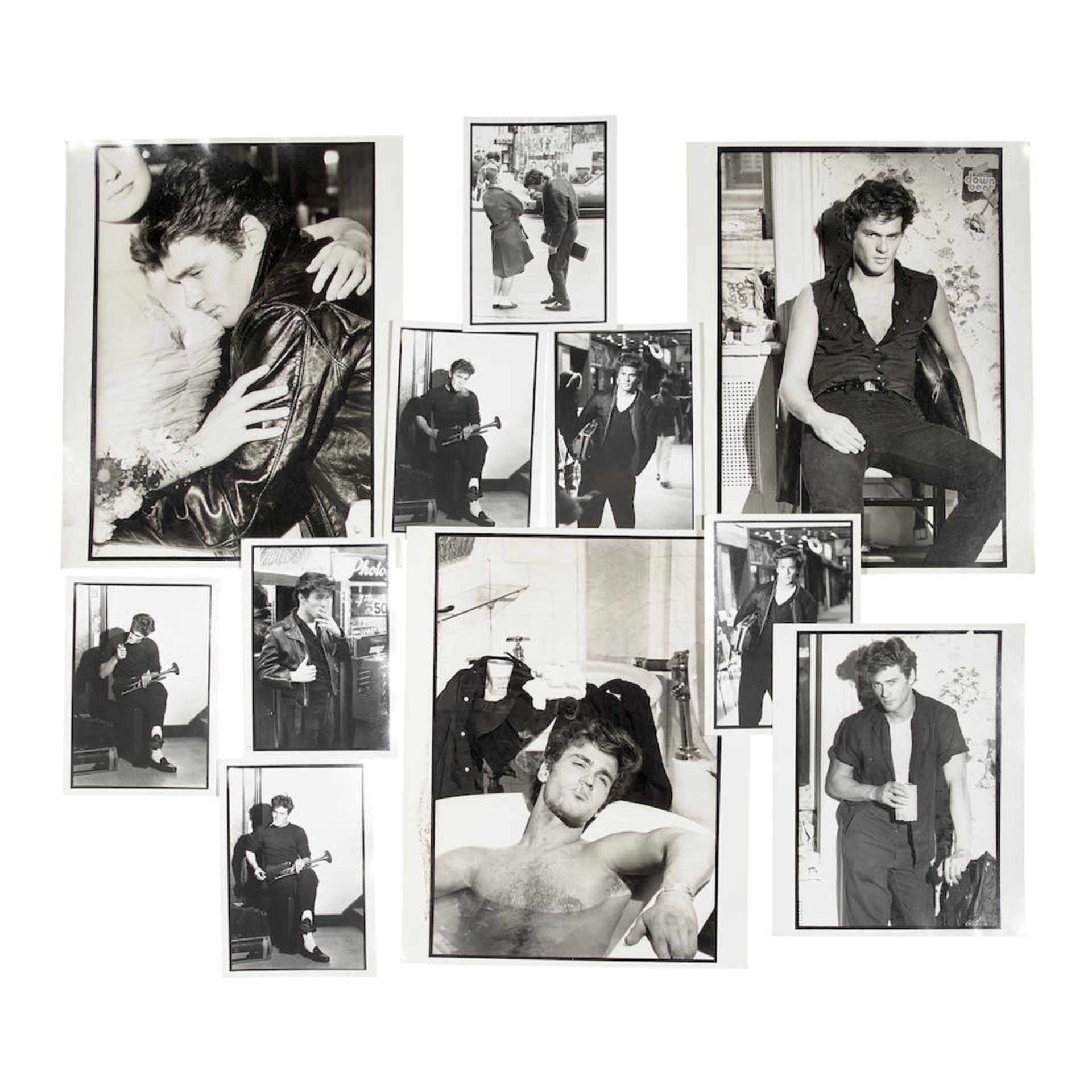 AN ARCHIVE OF BRUCE WEBER PHOTOGRAPHS, FROM THE COLLECTION OF ANNIE FLANDERS. 11 gelatin silver ...