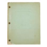A SCREENPLAY OF MARIE CORELLI'S THELMA. DIXON, JR, THOMAS. Mimeographed Manuscript, 'Thelma by M...