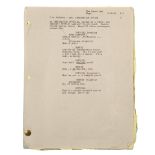 META REBNER'S WORKING SCRIPT OF THE LOVED ONE. Mimeographed Manuscript with Annotations, 'The Lo...