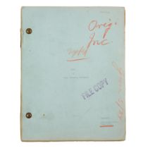 A SCREENPLAY OF MARY ROBERTS RINEHART'S TISH. MCGUINNESS, J.K. Mimeographed Manuscript with anno...