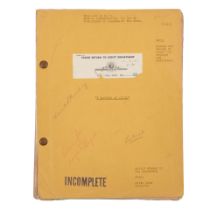 AN ANITA LOOS SCREENPLAY OF I MARRIED AN ANGEL. LOOS, ANITA. 1889-1981. Mimeographed Manuscript,...