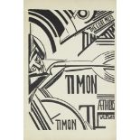 LEWIS (WYNDHAM) Timon of Athens, FIRST EDITION, Cube Press, [1913]