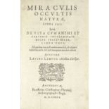 LEMNIUS (LEVINUS) De miraculis occultis naturae, libri IIII, Antwerp, ex officina Christophori P...