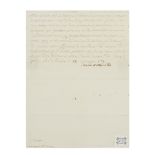 MARIE ANTOINETTE Letter signed ('Marie Antoinette'), Versailles, 13 September 1778