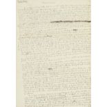 BORGES (JORGE LUIS) Autograph manuscript of his short story 'Funes el memorioso', signed ('Jorge...