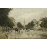 Stanislas L&#233;pine (French, 1835-1892) La Porte de Montrouge (Painted between 1867-72)