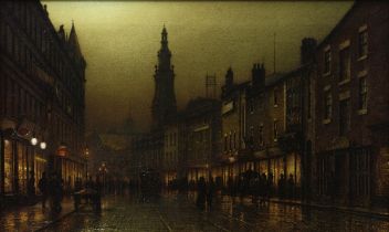 Louis H. Grimshaw (British, 1870-1944) Trinity Church, Leeds