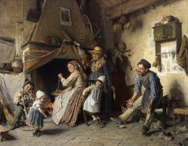 Gaetano Chierici (Italian, 1838-1920) A desperate venture