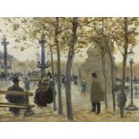 Louis Abel-Truchet (French, 1857-1918) Place de la Concorde