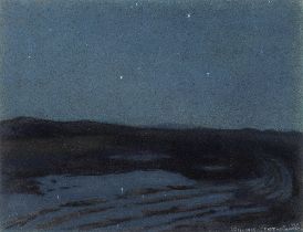 William Stott Of Oldham (British, 1857-1900) Starry night
