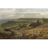 Henry Tanworth Wells, RA (British, 1828-1903) Holmbury Hill (looking towards Blackdown)
