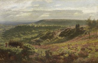 Henry Tanworth Wells, RA (British, 1828-1903) Holmbury Hill (looking towards Blackdown)