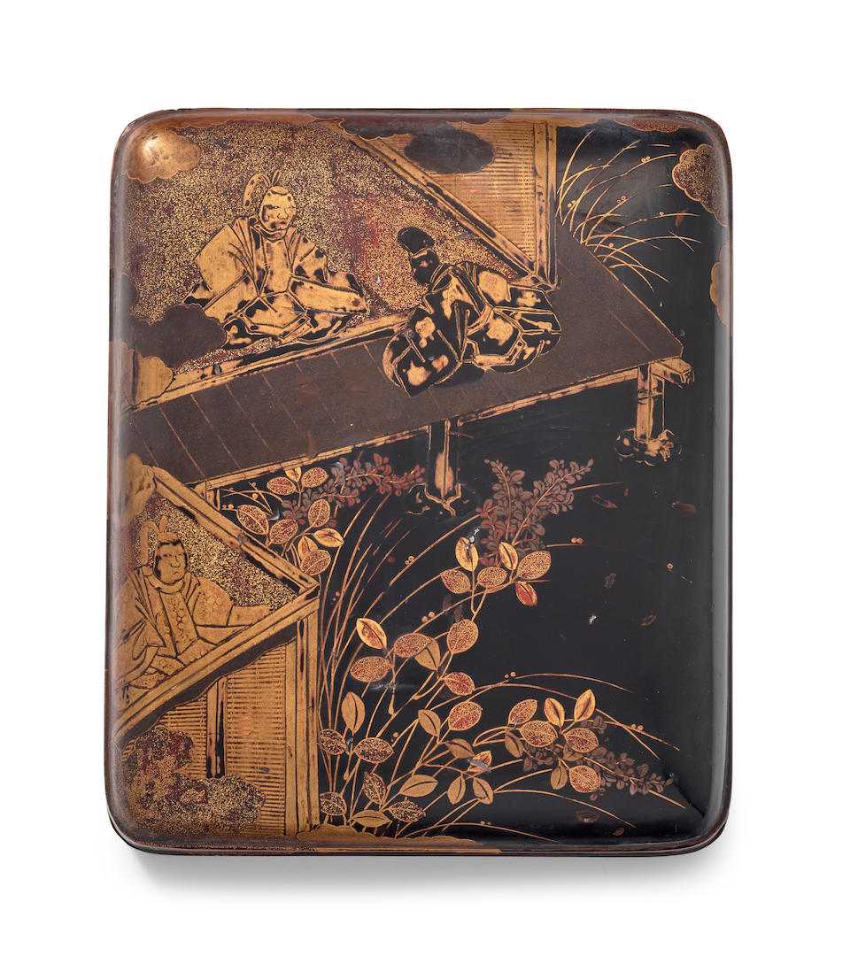 A LACQUER BOX Edo period (1615-1868), 18th century