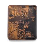 A LACQUER BOX Edo period (1615-1868), 18th century