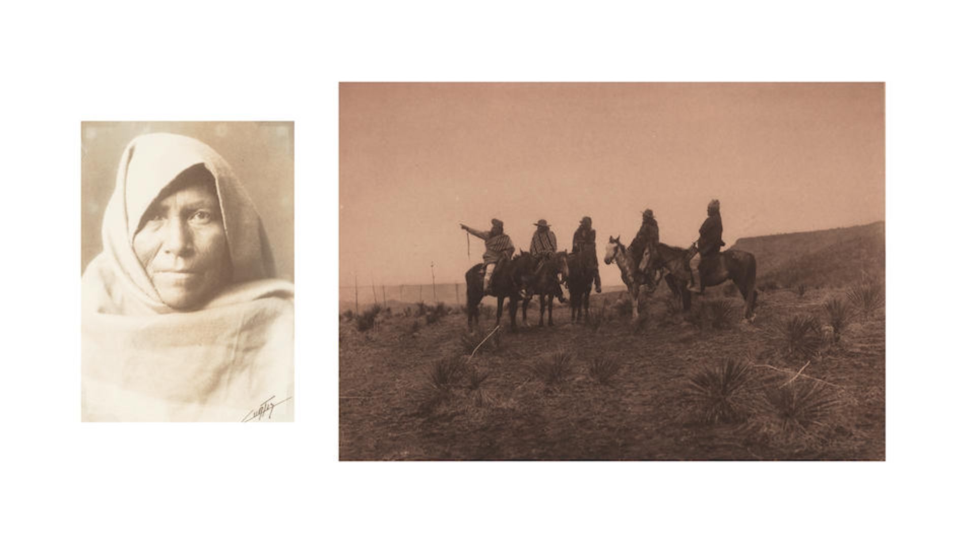 Edward S. Curtis (1868-1952); Selected Images;