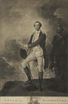 WASHINGTON, GEORGE. 1732-1799. TRUMBULL, JOHN, after. General Washington. London: Valentine Gree...