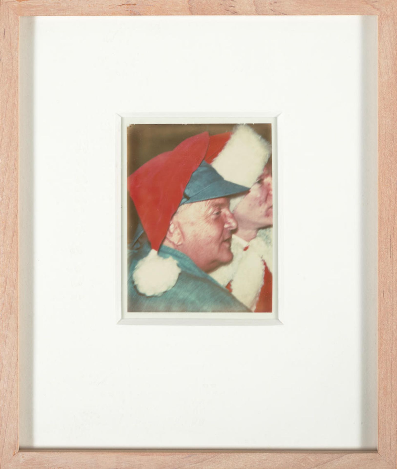 Brigid Berlin (1939-2020); Truman Capote and Andy Warhol Dressed for Christmas (profile view); - Bild 2 aus 2