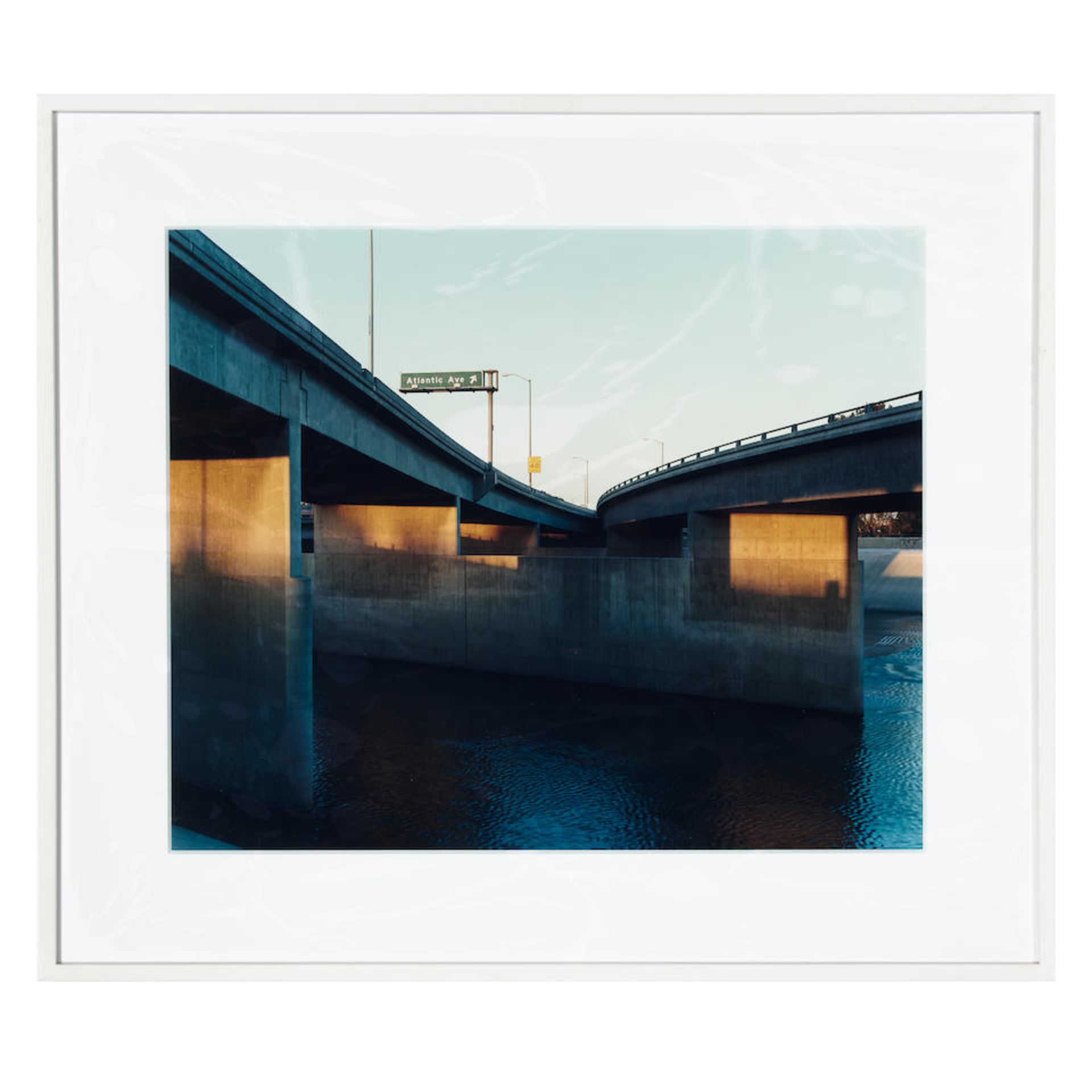 John Humble (born 1944); 'The Los Angeles River at the I-91, North Long Beach' (from the series... - Bild 2 aus 3