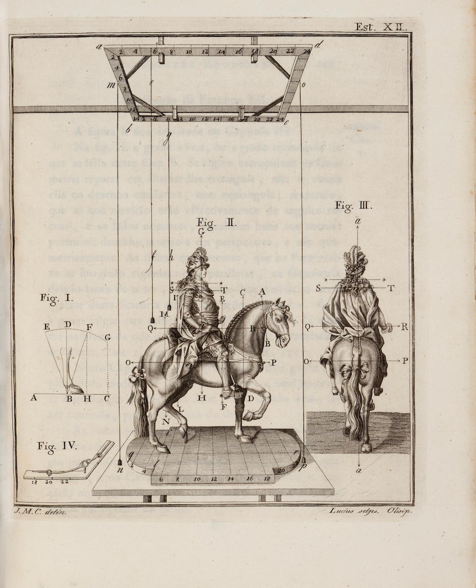 CASTRO, JOACHIM MACHADO DE. 1731-1822. Descripção Analytica de Execução de E... - Image 2 of 3