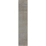 WASHINGTON'S FIRST INAUGURAL ADDRESS. Gazette of the United States, No. 6. New York: John Fenno,...