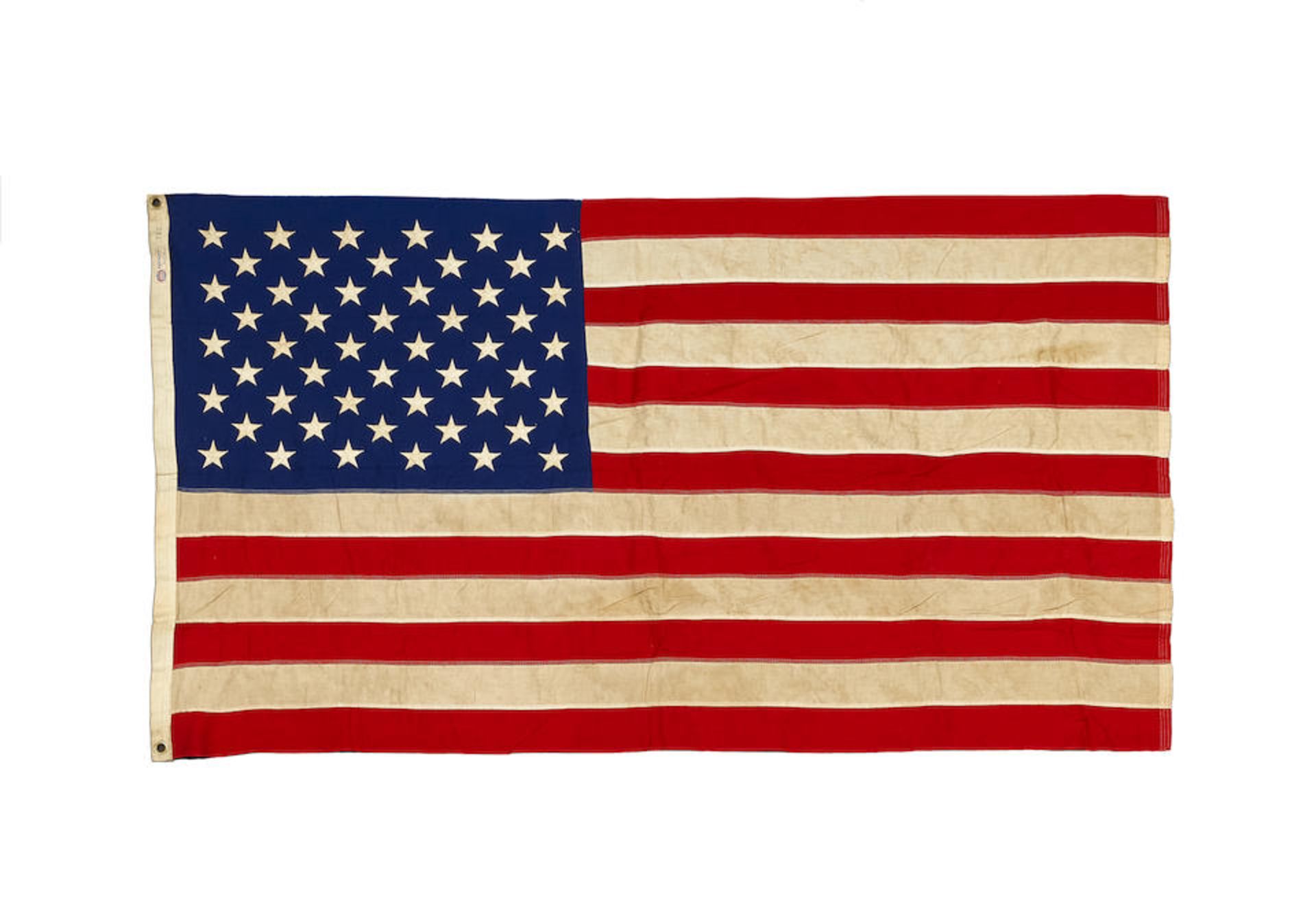 50 STAR AMERICAN FLAG. [USA: Annin Defiance brand, 1960s.]