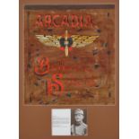 WORLD WAR I: ARCADIA BALLOON SCHOOL, ROSS FIELD, CALIFORNIA. Painted Balloon Panel. [California...