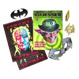 A GROUP OF BATMAN FOREVER AND BATMAN AND ROBIN PROP PUBLICATIONS AND OTHER MEMORABILIA