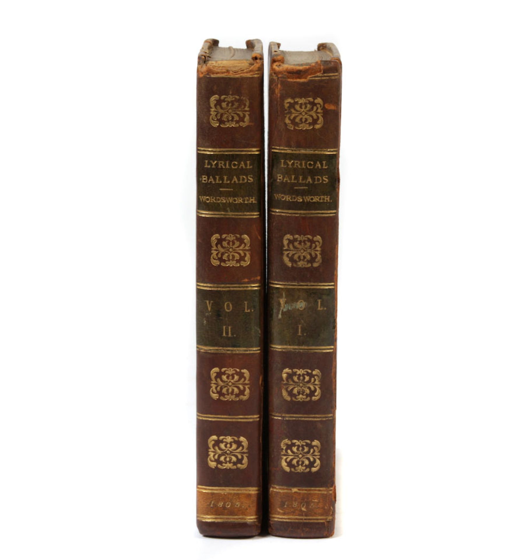 WORDSWORTH, WILLIAM. 1770-1850. Lyrical Ballads, with Pastoral and Other Poems. London: Longman,...