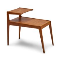 KURT OSTERVIG (1912-1986) Two-Tiered Side Tablemid-20th centuryteak, apparently unsignedheight 2...