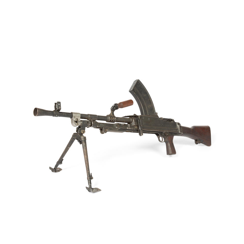 A deactivated .303 (British) 'Mk.3 Bren' light machine gun by Enfield, no. LB37575 With its deac... - Image 2 of 2