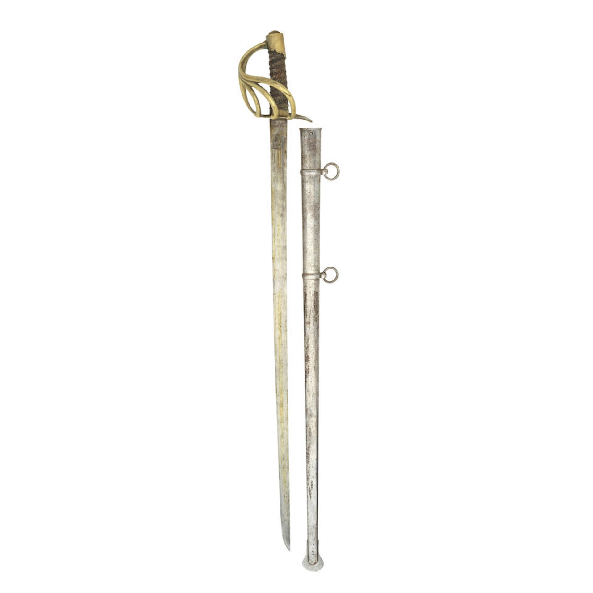 A French ANXI Cuirassier's Sword