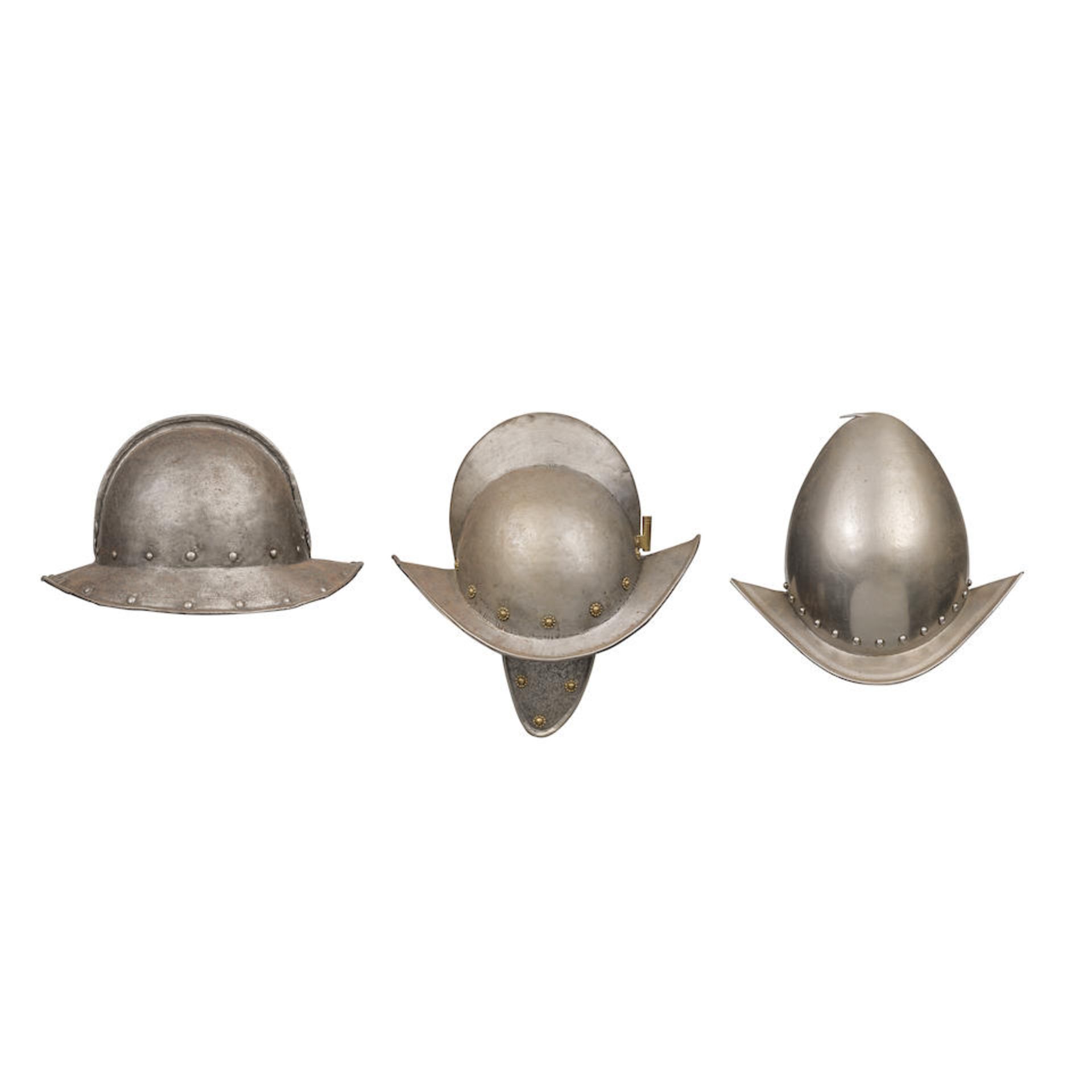 An English Civil War Period Pikeman's Pot Helmet
