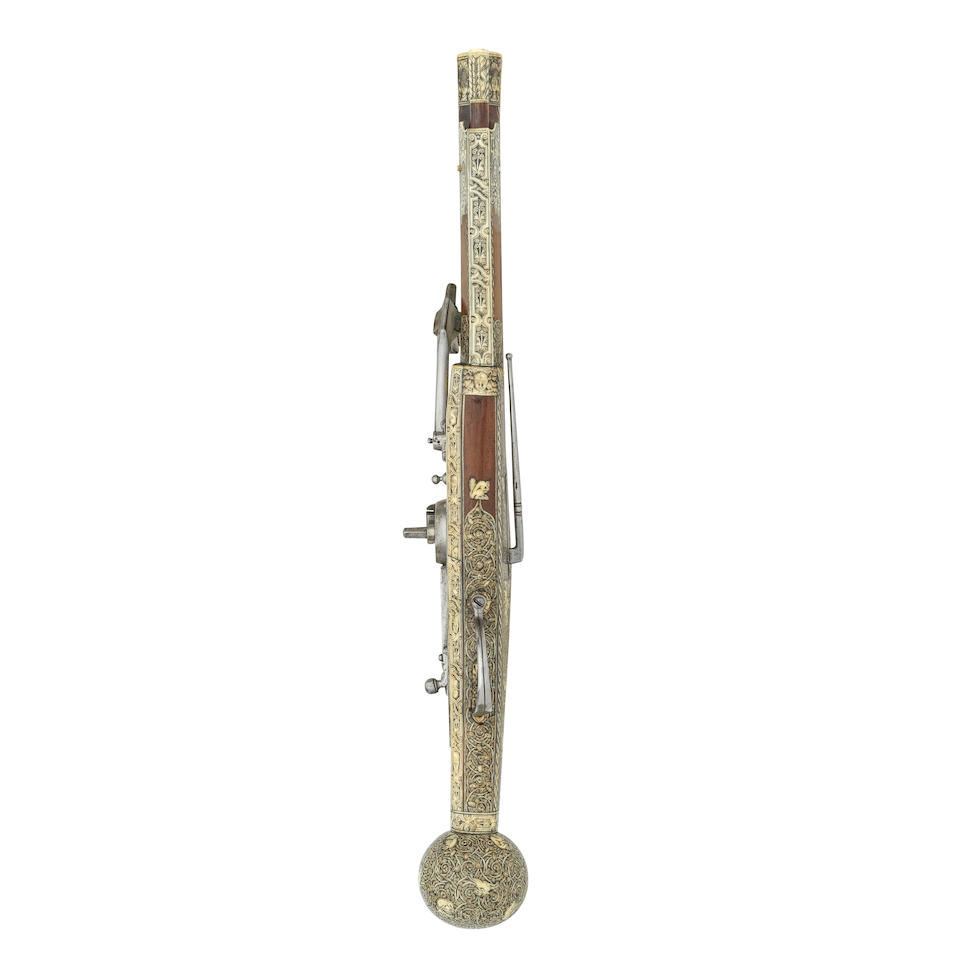 A Fine German 25-Bore Wheel-Lock Belt Pistol (Puffer) - Image 4 of 4