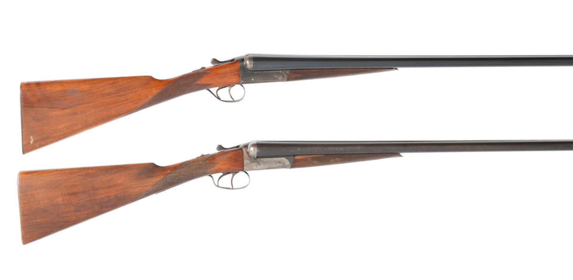 Two 12-bore boxlock guns by Cogswell & Harrison, the first a 'Avant Tout' assisted-opening eject...