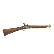 An Irish Brass-Barrelled Flintlock Blunderbuss