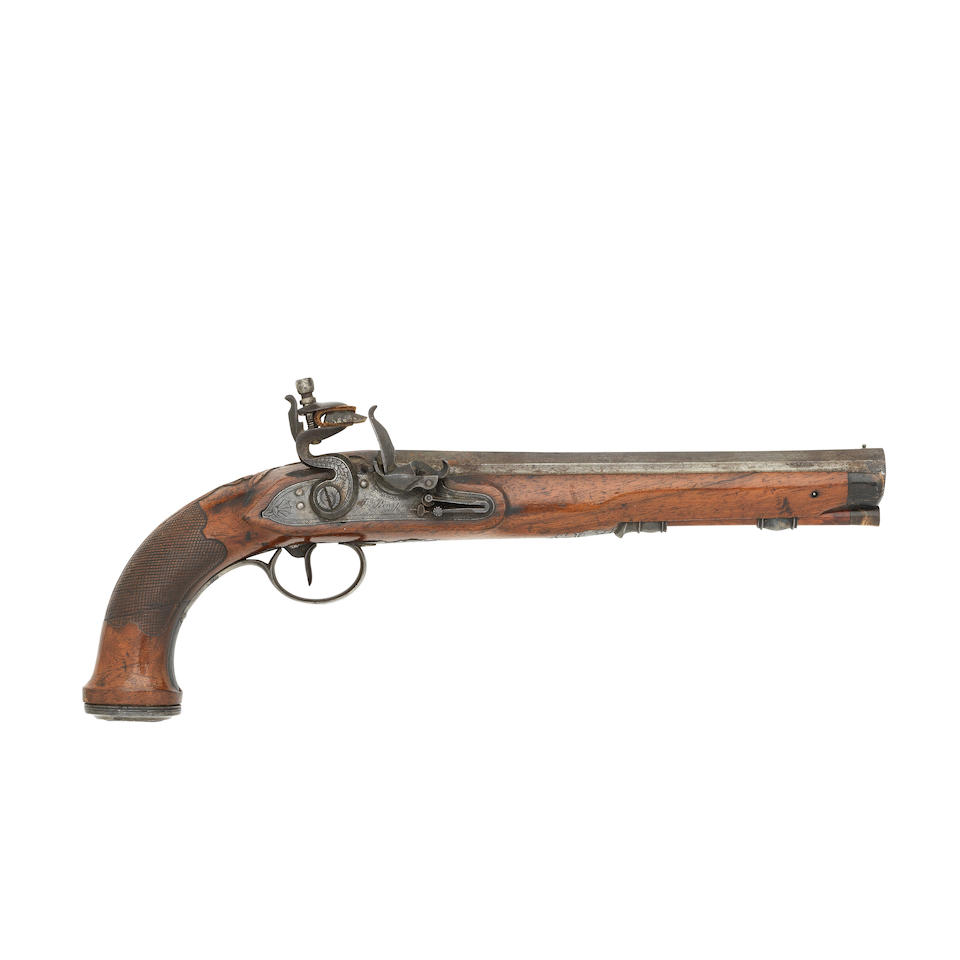 A German 50-Bore Flintlock Pistol