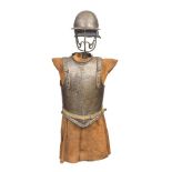 A Composite English Civil War Period Harquebusier's Half-Armour Of Siege Weight