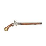A French 22-Bore Flintlock Holster Pistol