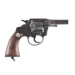 A deactivated .38 'Police Positive' revolver by Colt, no. 390529 With its deactivation certifica...