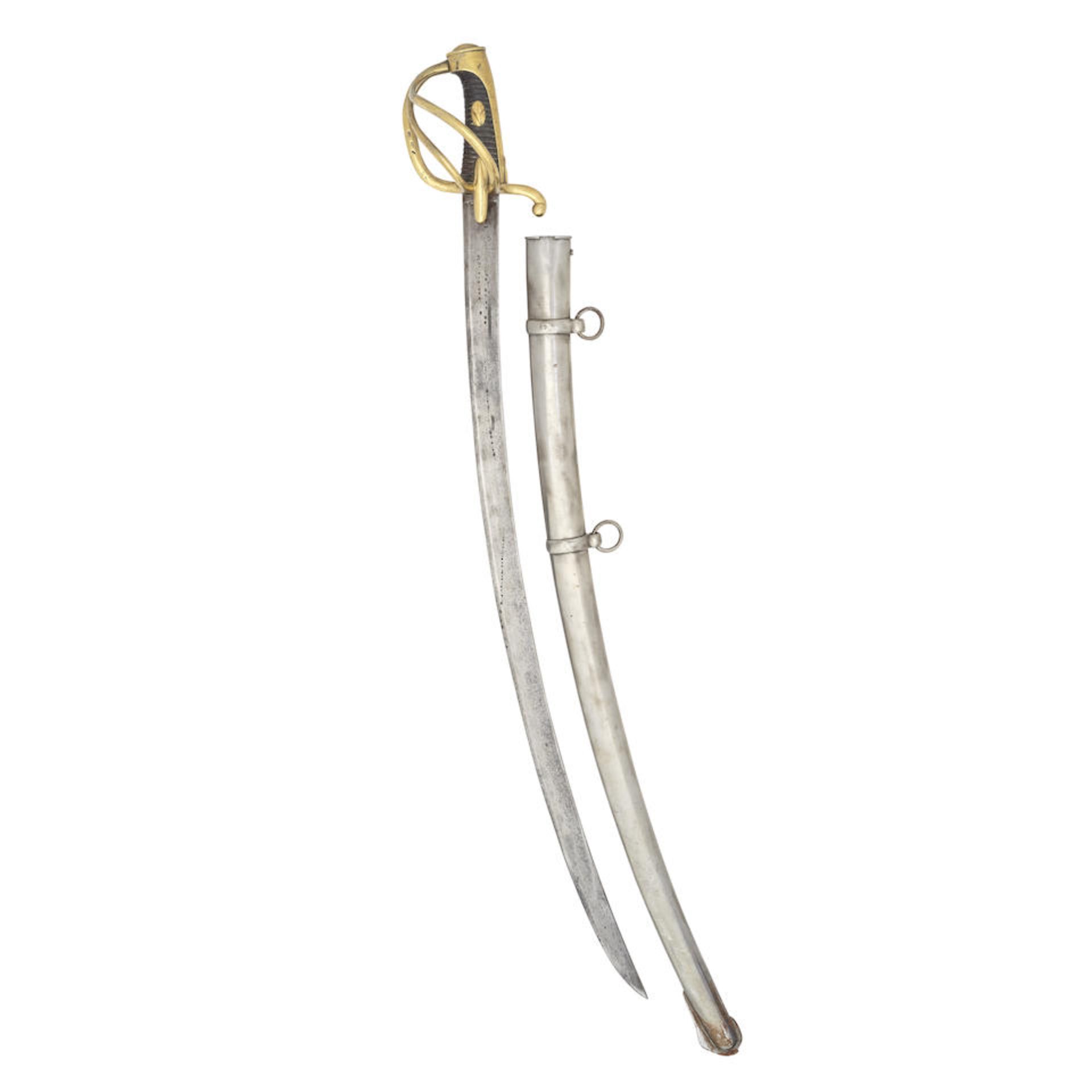 A French ANXI Light Cavalry Trooper's Sabre