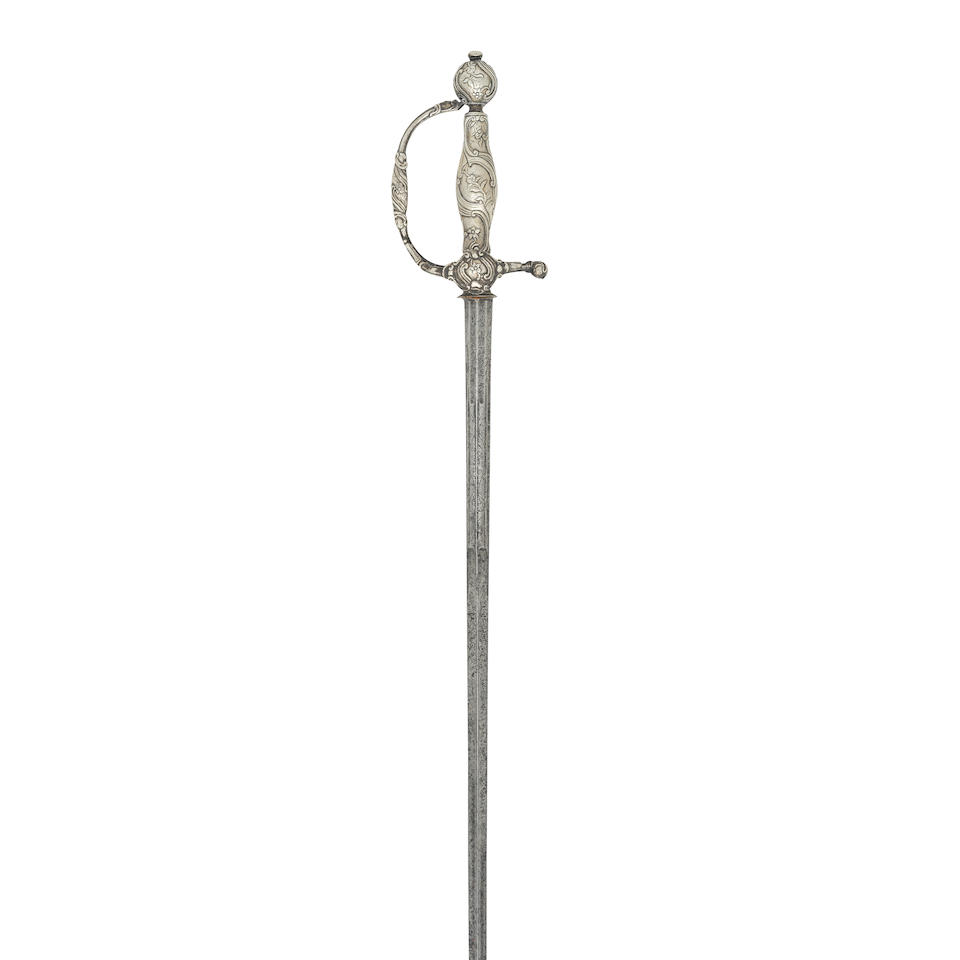 A German Silver-Hilted Small-Sword