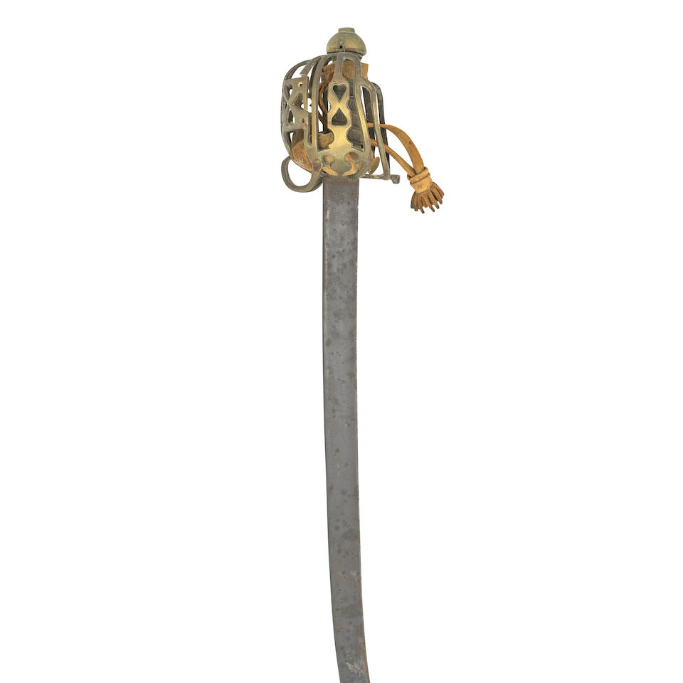 A Sabre With Brass Basket-Hilt Of Scottish Type - Image 3 of 3